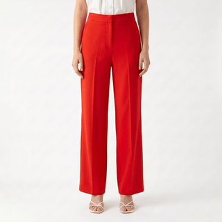 Pantalone - Pantalone diritto punto milano CVE126 - 24 - Rosso - VEVI