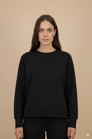 Pantalone - Pantalone elastico tasca - Nero - vevi.it