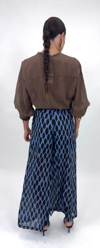 Pantalone - Pantalone fantasia mussola GFE7277-3 - Avio - VEVI
