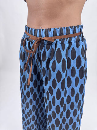 Pantalone - Pantalone fantasia mussola GFE7277-3 - Avio - VEVI