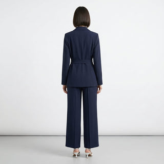 Pantalone - Pantalone palazzo GFE7270 - Blu - VEVI