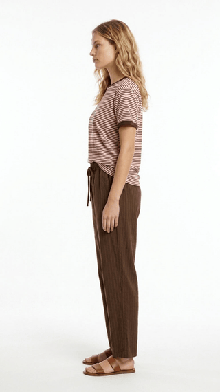 Pantalone - Pantalone palazzo GFE7270 - Celeste - VEVI