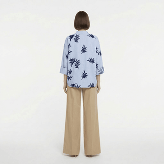 Pantalone - Pantalone palazzo LUE56749 - Sabbia - VEVI