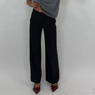 Pantalone - Pantalone palazzo LUI57079 - Nero - VEVI