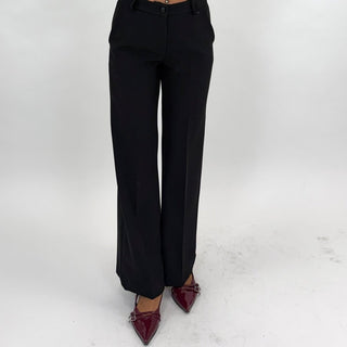 Pantalone - Pantalone palazzo LUI57079 - Nero - VEVI