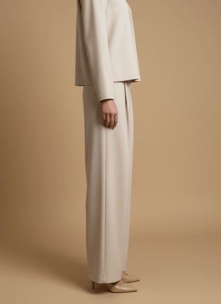 Pantalone - Pantalone palazzo pence - Burro - vevi.it