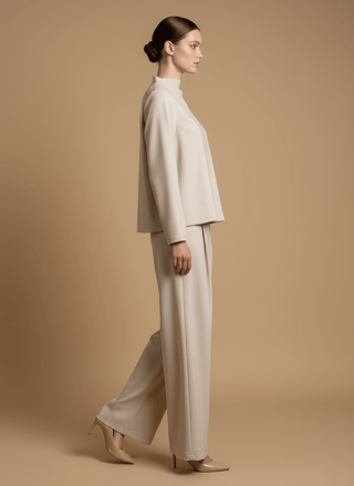 Pantalone - Pantalone palazzo pence - Burro - vevi.it