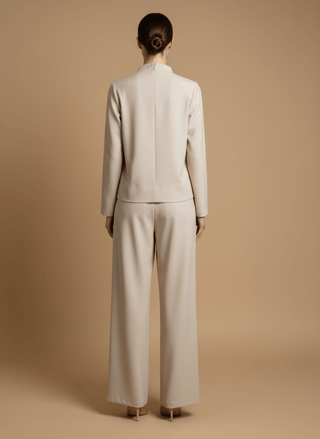 Pantalone - Pantalone palazzo pence - Burro - vevi.it