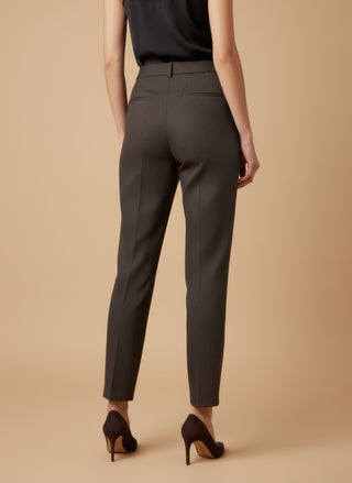 Pantalone - Pantalone palazzo pence - Marrone - vevi.it