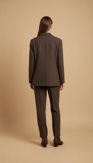 Pantalone - Pantalone palazzo pence - Marrone - vevi.it