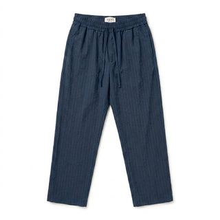 Pantalone - Pantalone riga elastico caviglia GFE7299 - Blu - VEVI