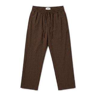 Pantalone - Pantalone riga elastico caviglia GFE7299 - Moro - VEVI