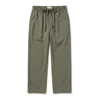Pantalone - Pantalone riga elastico caviglia GFE7299 - Verde militare - VEVI