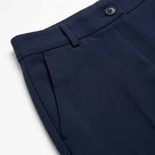 Pantalone - Pantalone sigaretta punto milano CVE28 - 26 - Blu - VEVI
