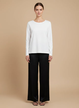 T-shirt - T-shirt m/l basic cotone - Bianco - vevi.it