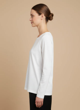 T-shirt - T-shirt m/l basic cotone - Bianco - vevi.it