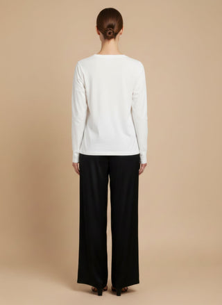 T-shirt - T-shirt m/l basic cotone - Bianco - vevi.it