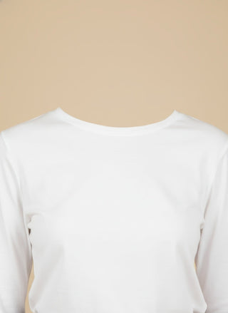 T-shirt - T-shirt m/l basic cotone - Bianco - VEVI