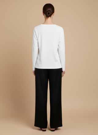 T-shirt - T-shirt m/l basic cotone - Bianco - vevi.it