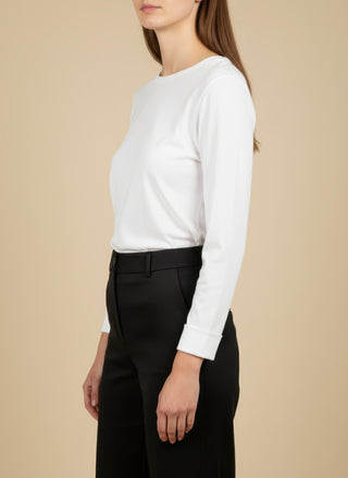 T-shirt - T-shirt m/l basic cotone - Bianco - VEVI