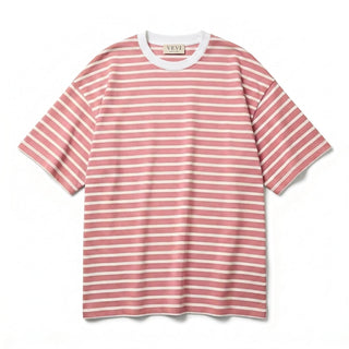T-shirt - T-shirt riga AME10060 - Marrone - VEVI