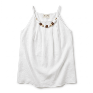 Top - Top accessorio collana LUEML289 - Bianco - VEVI