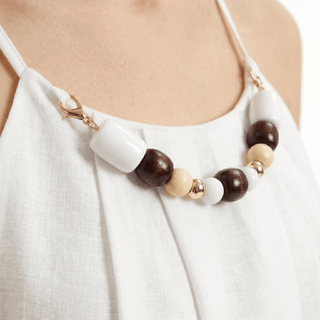 Top - Top accessorio collana LUEML289 - Bianco - VEVI